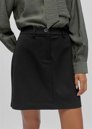 Lisa mw short skirt Sort Object 